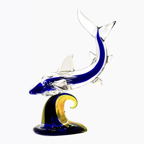 signierte Murano Glasskulptur