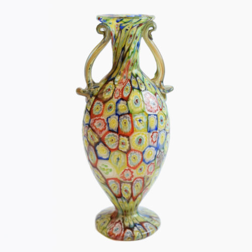 vaso in vetro di murano vintage
