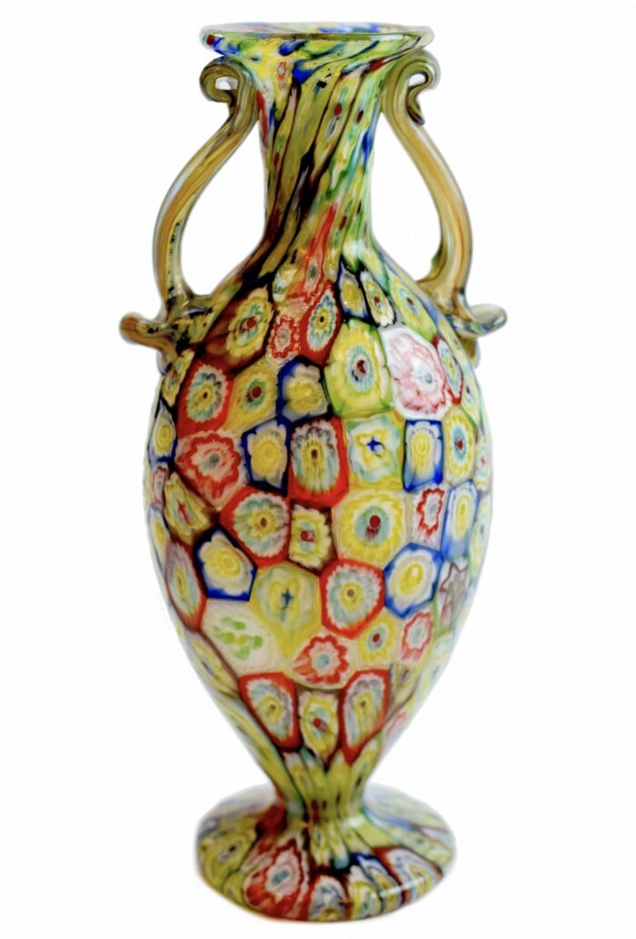 ヴィットリオ・ゼッキン30年代ムラノガラス花瓶-（Art。37041）