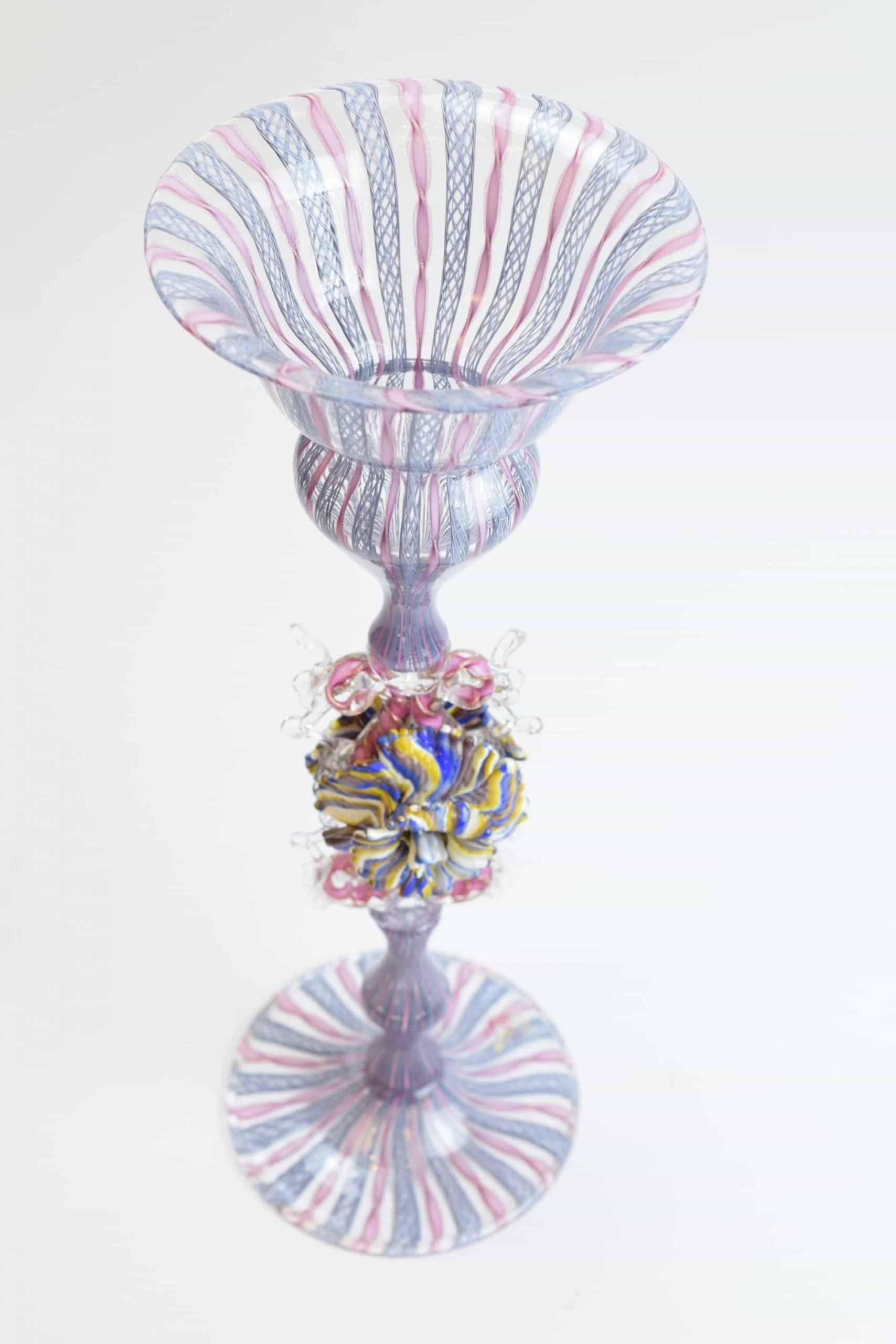 Tipetto Goblet In Murano Glass