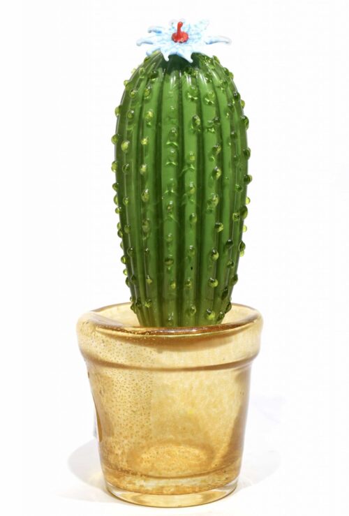 Kaktus aus Muranoglas