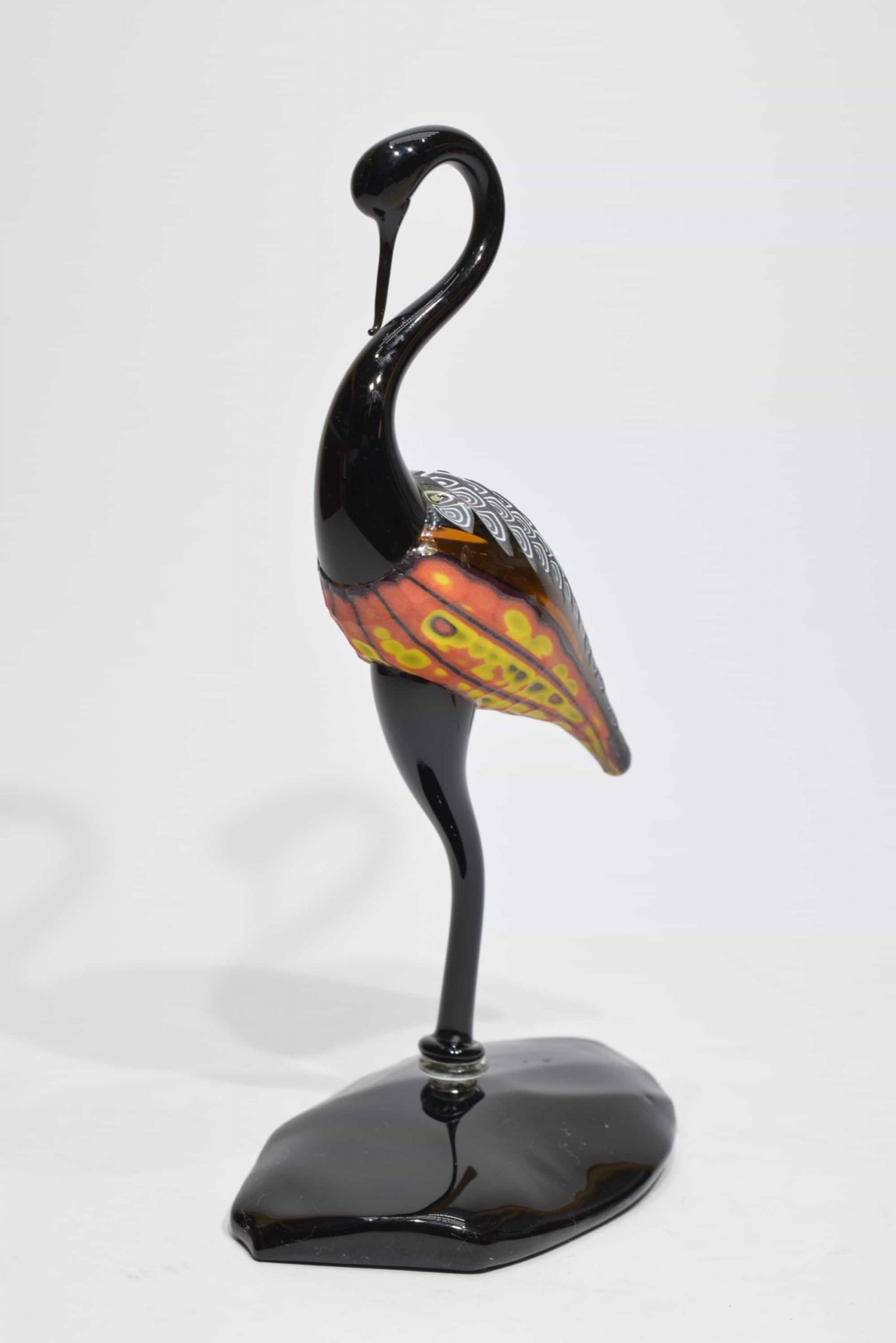 Flamingo In Murano Glass
