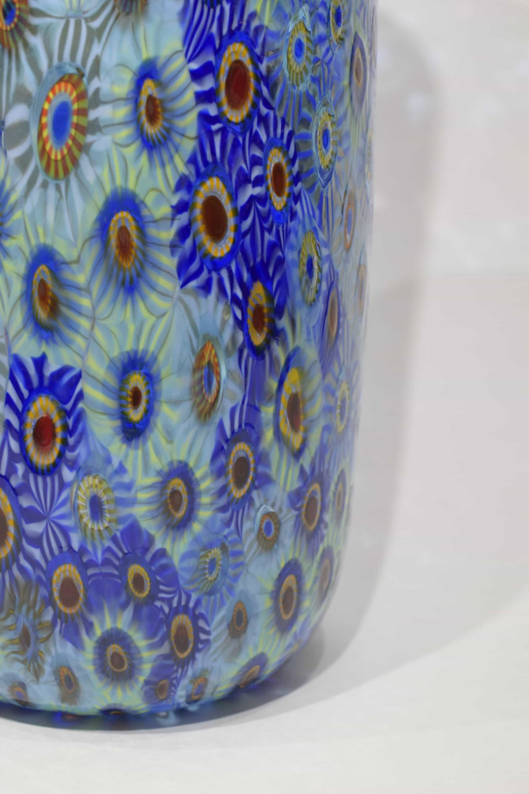 Murrine Vase In Murano Glass