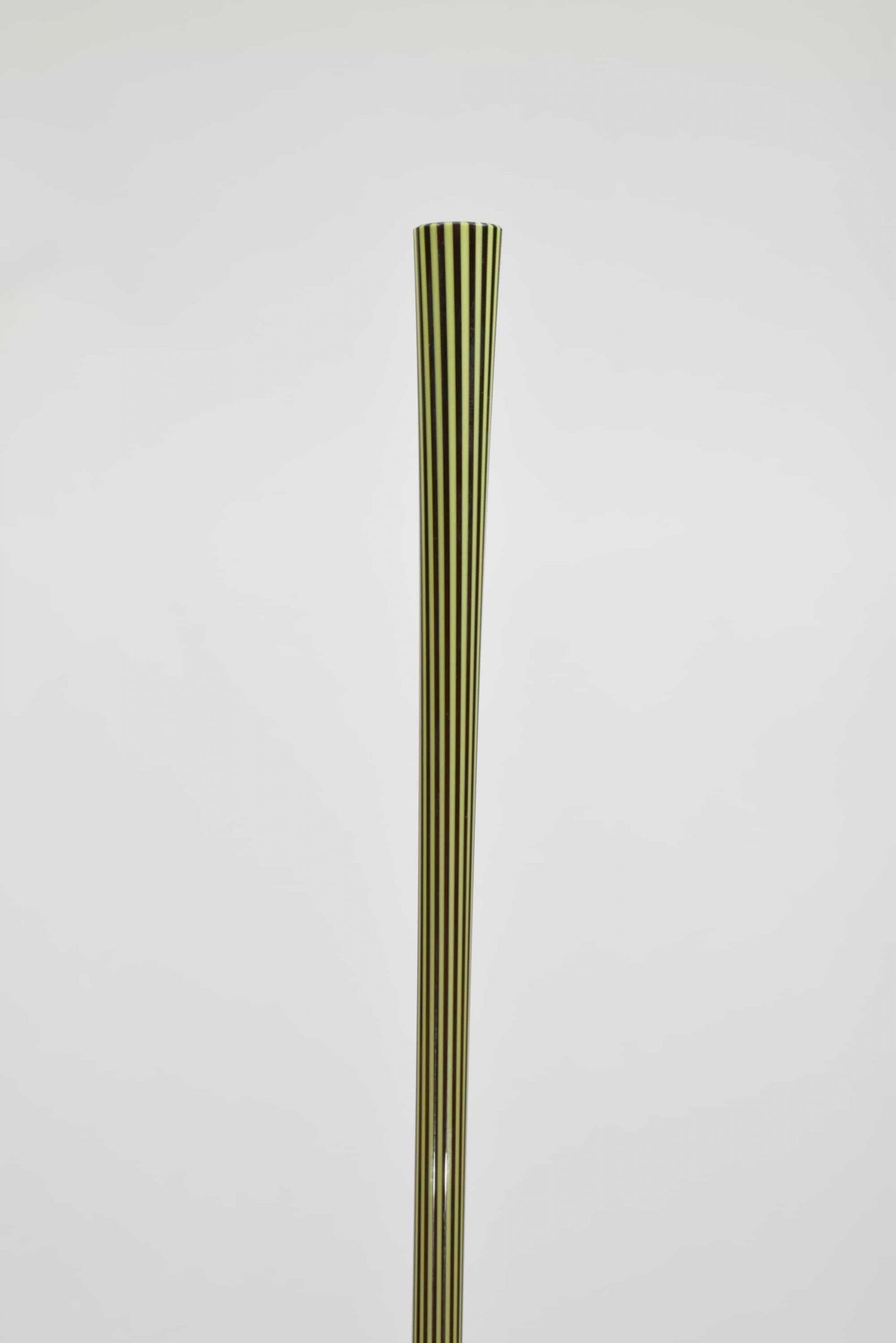 Flötenvase aus Muranoglas