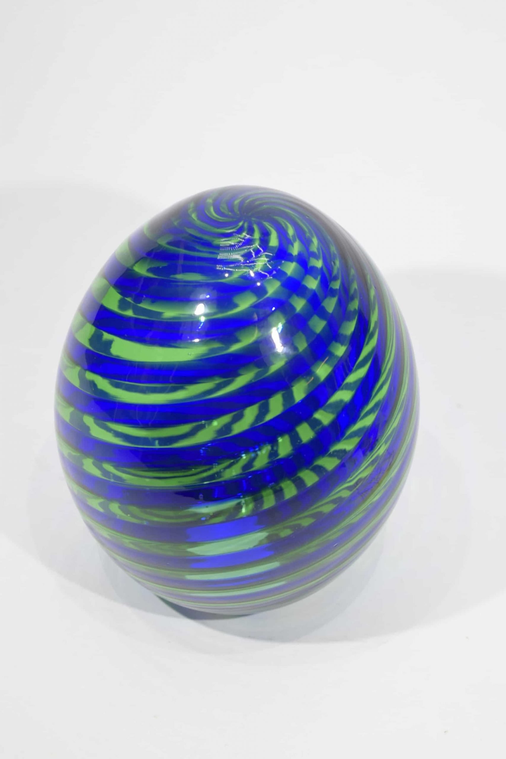 Filigree Egg In Murano Glass