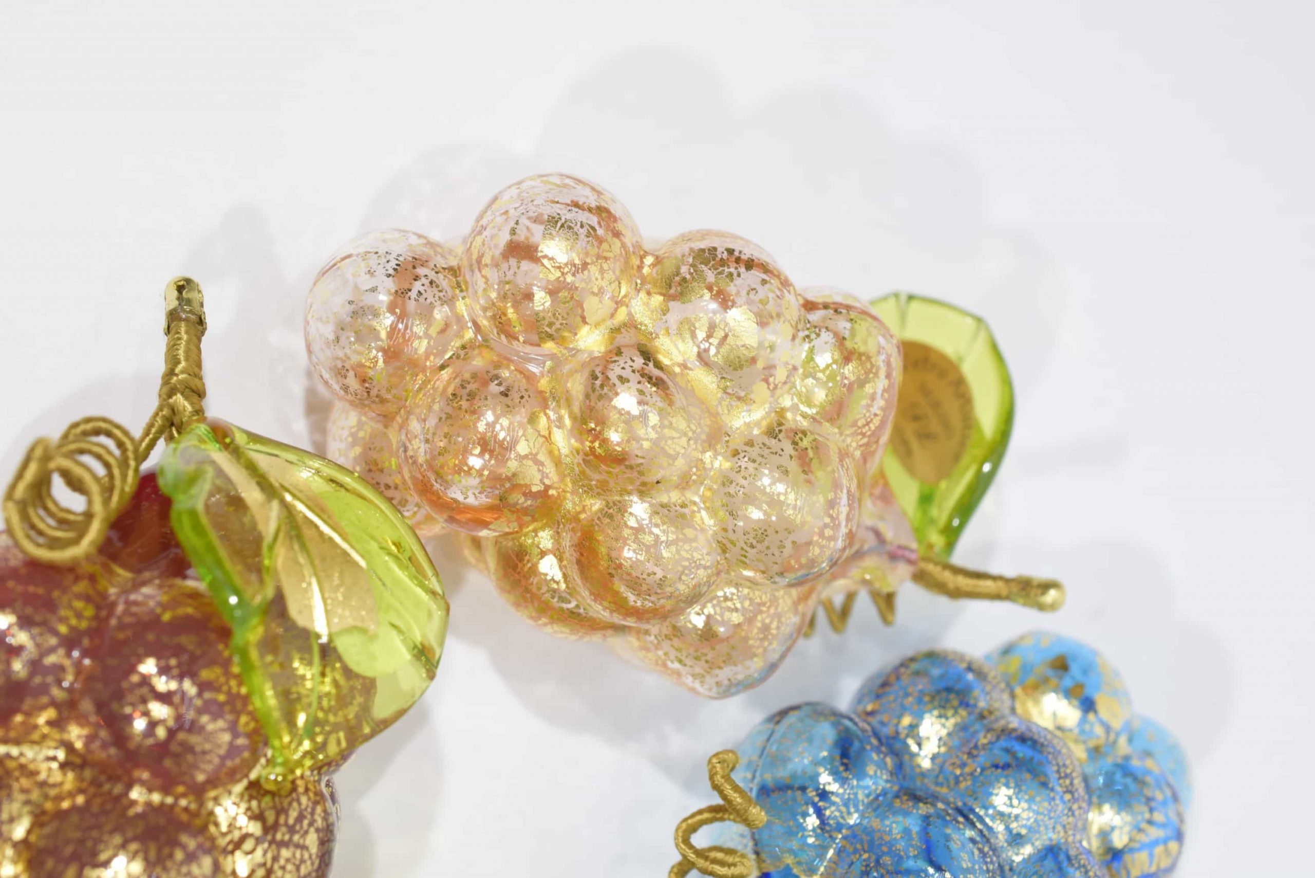 Bunches Of Grapes In Murano Glass