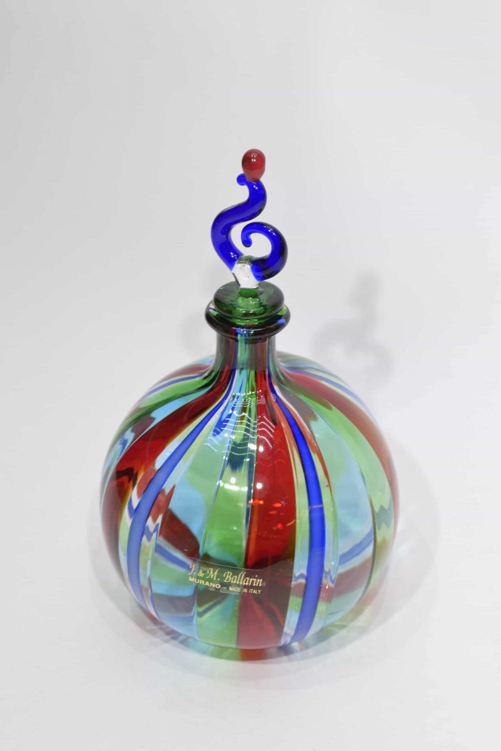 Murano Glass Reed Bottle