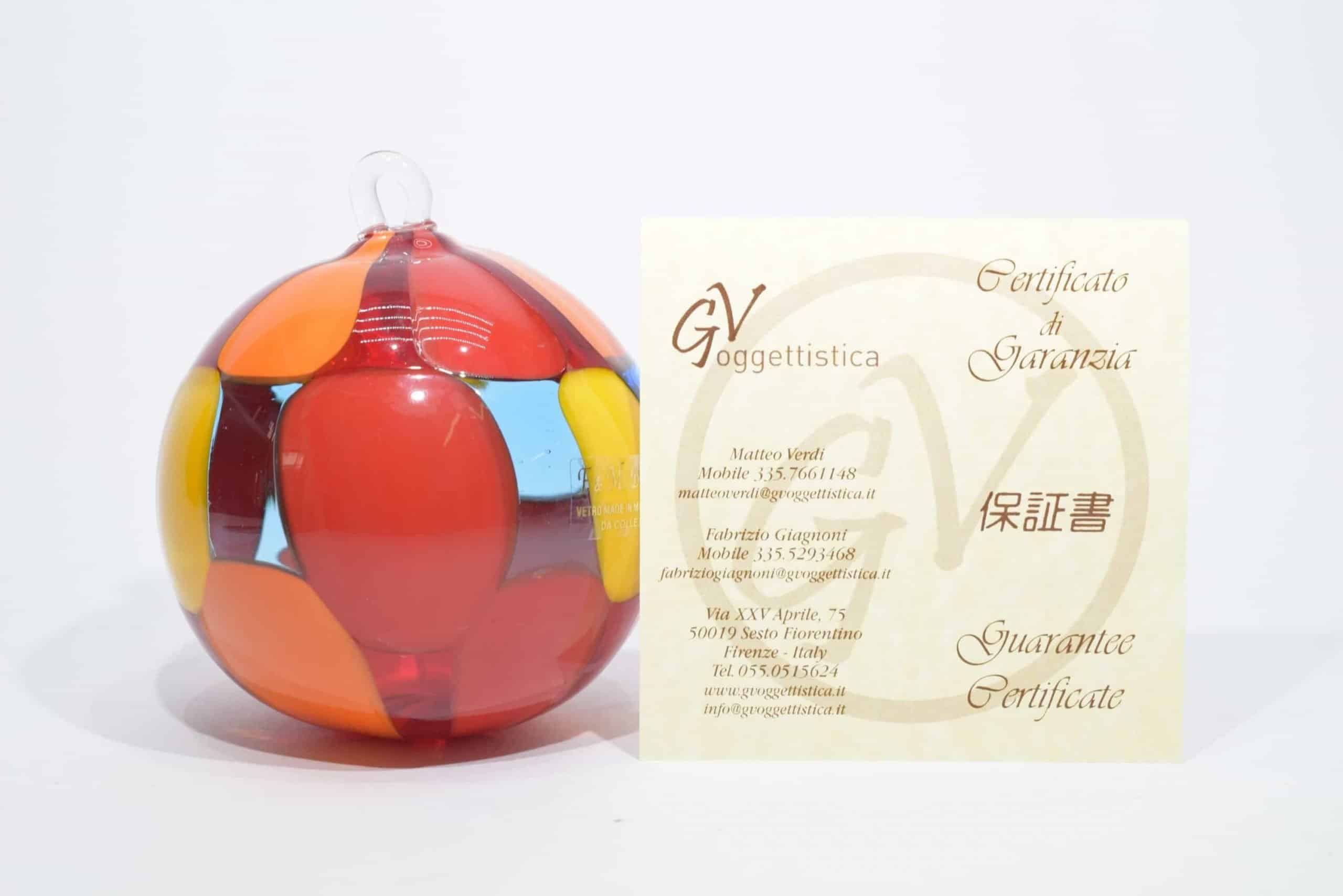 Murano Glass Christmas Ball
