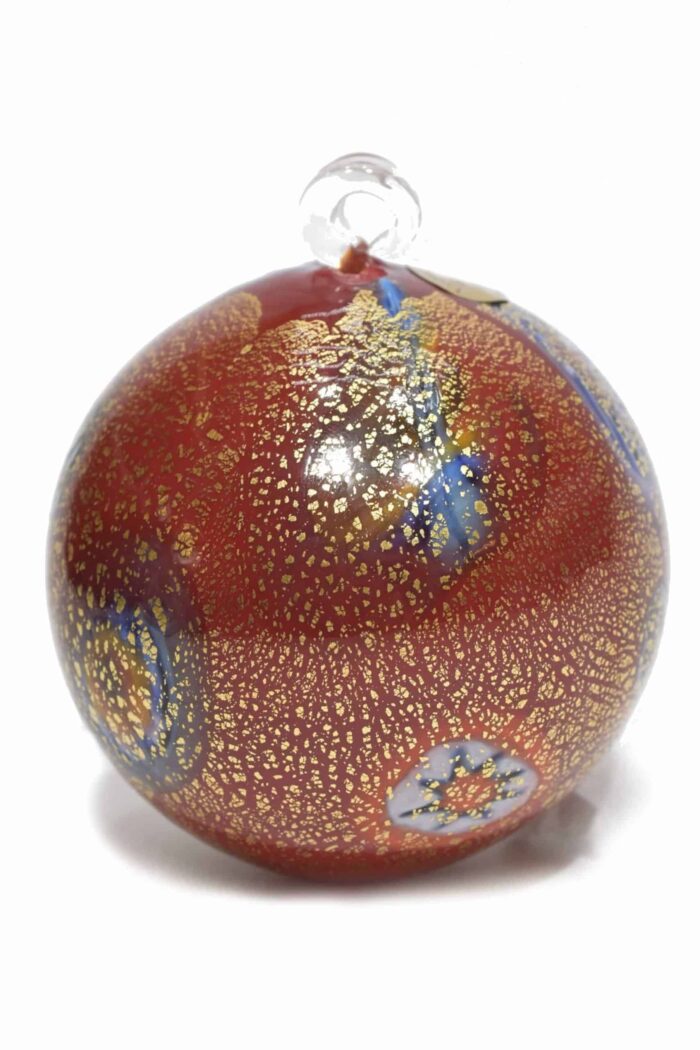 murano glass christmas ball