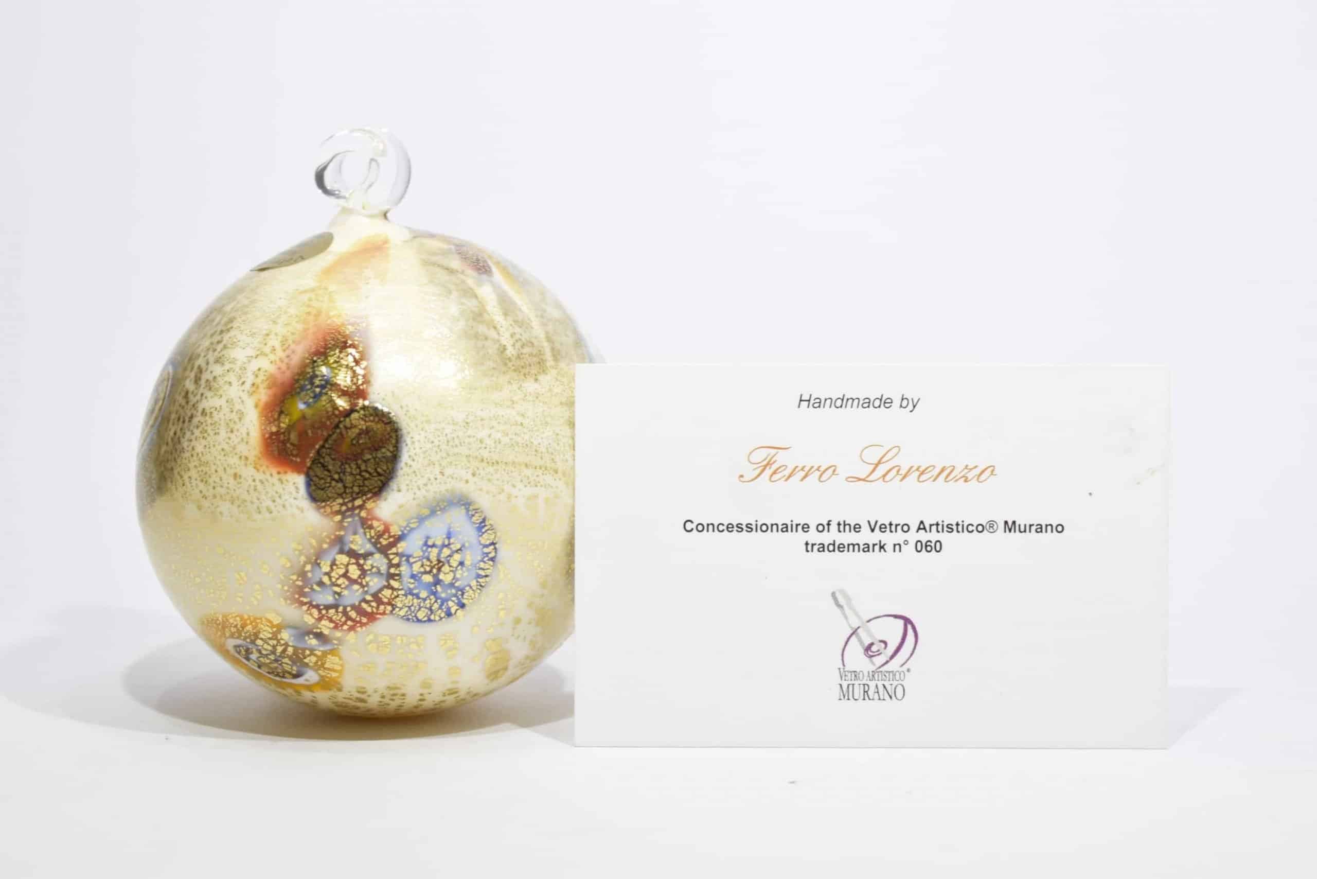 Murano Glass Christmas Ball