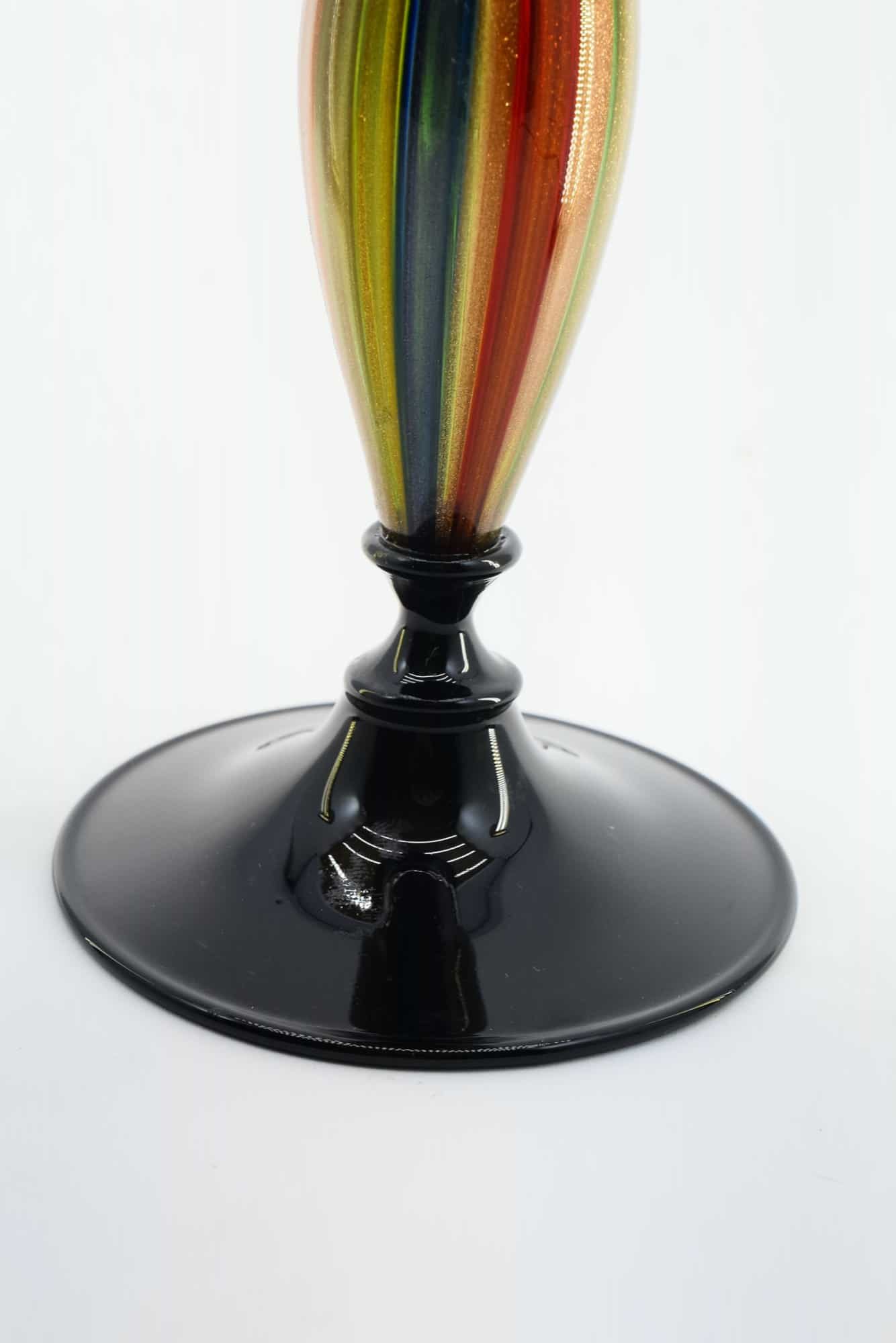 Murano Glass Collectible Goblet - (Art. 5856)