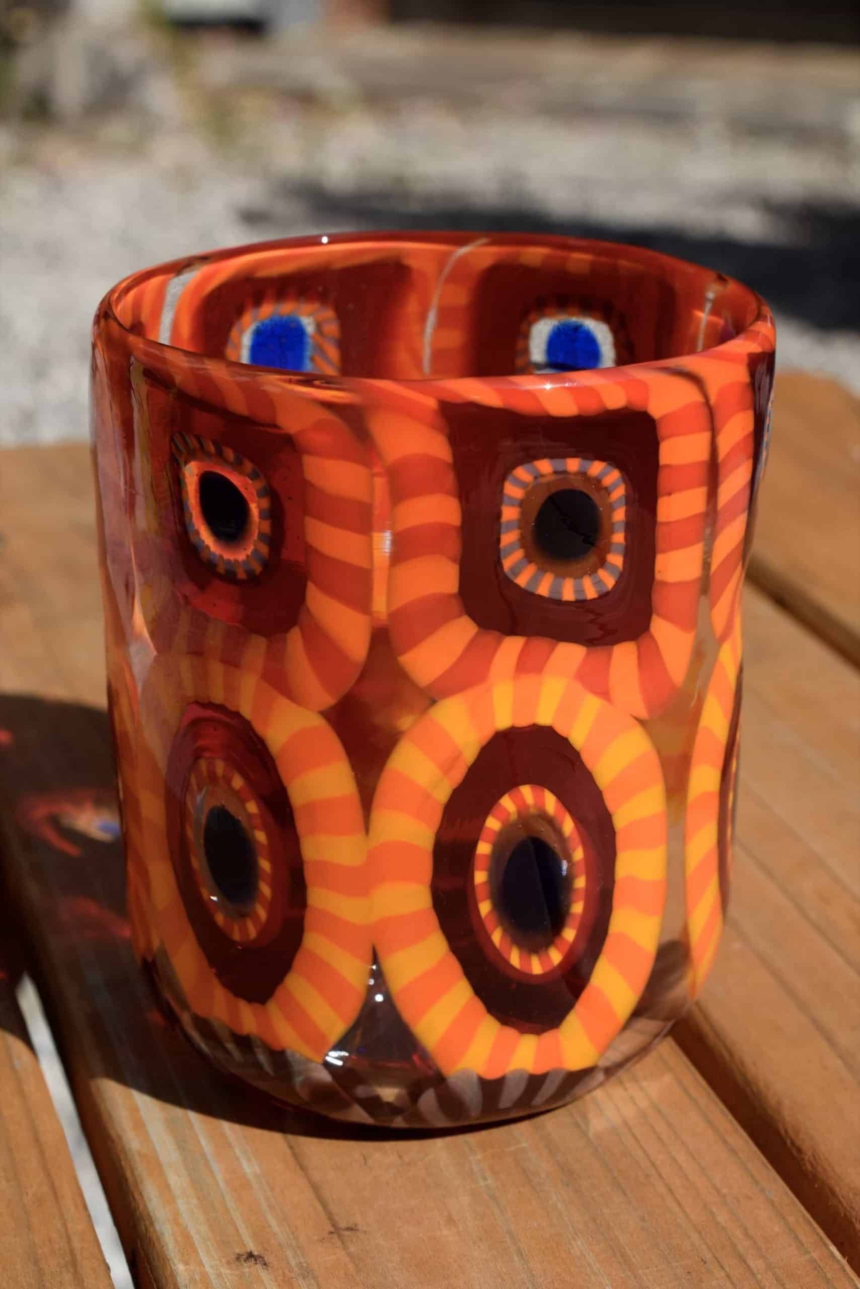 Murano glass cup