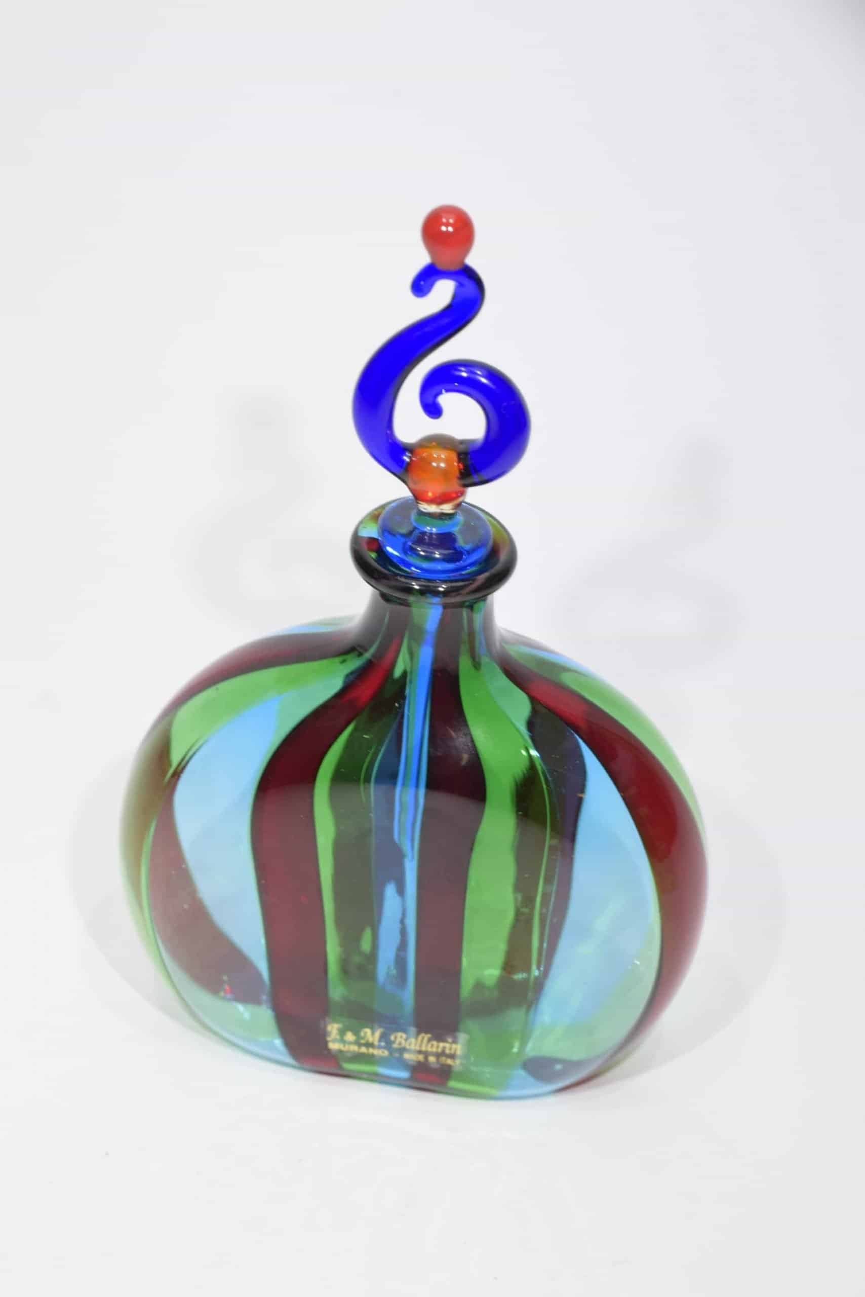 Murano Glass Reed Bottle - (Art. 9305)