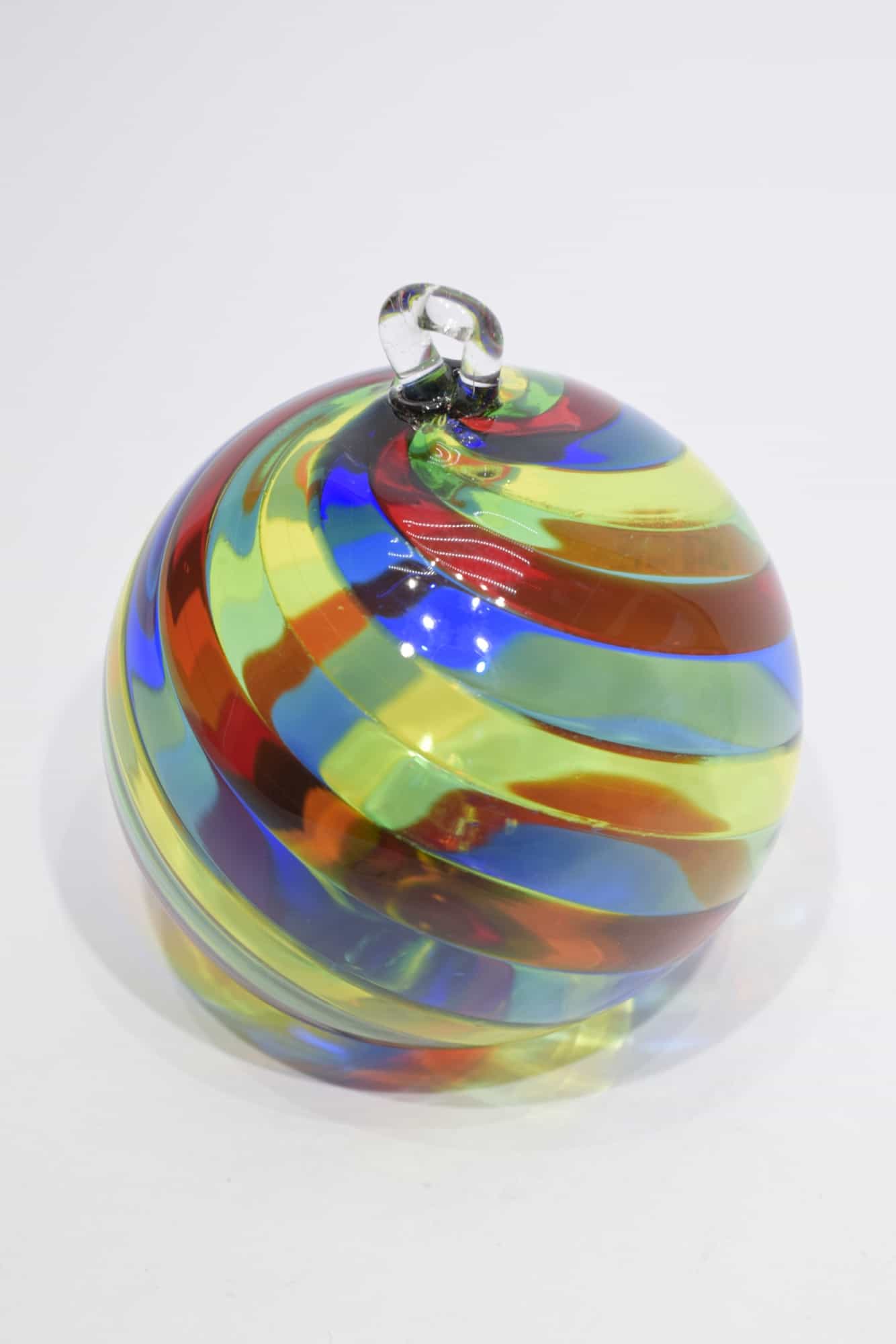 Murano Glass Filigree Christmas Ball (Art. 10191)