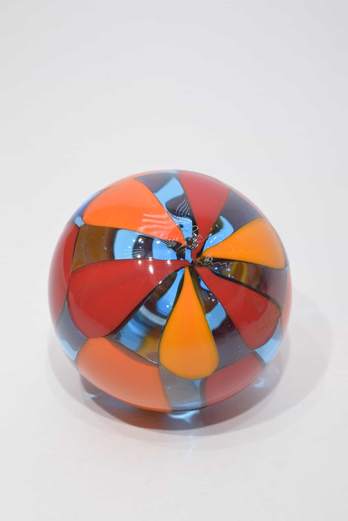 Murano Glass Spotted Christmas Ball (Art. 10207)