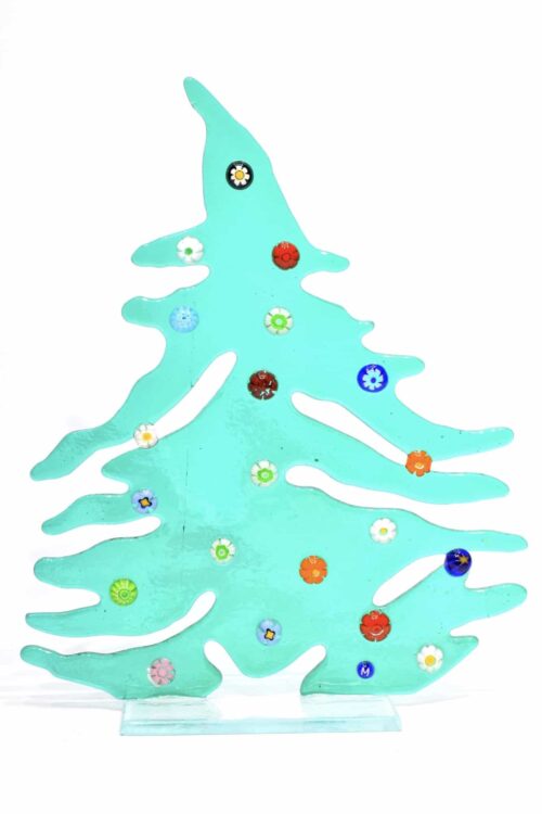 Murano glass Christmas tree