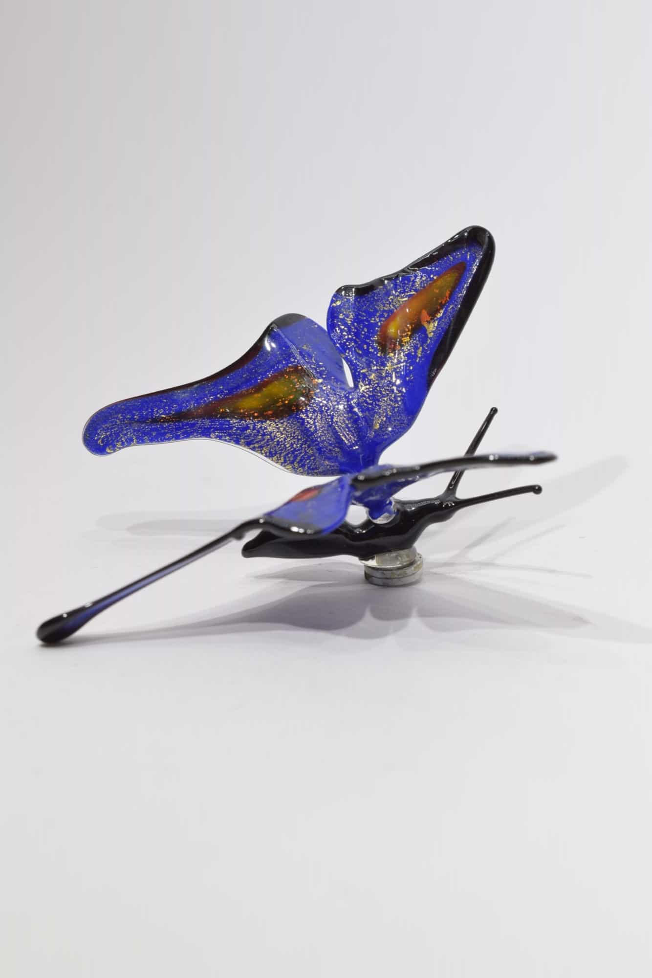 Butterfly With Magnet In Murano Glass - (Art. 10707)