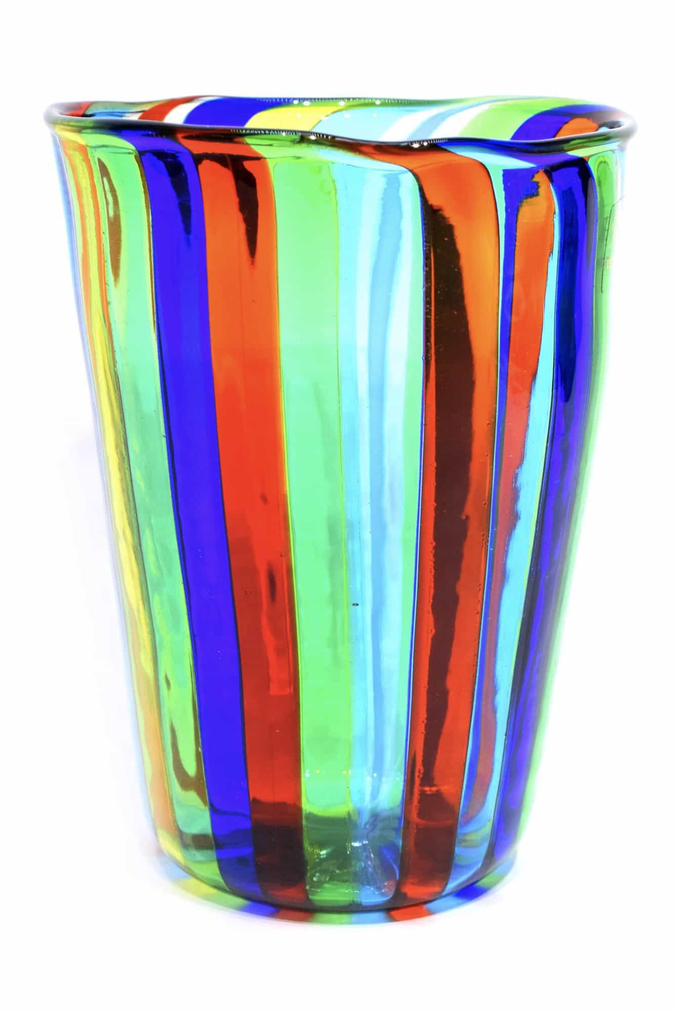 Reed glass in Murano glass