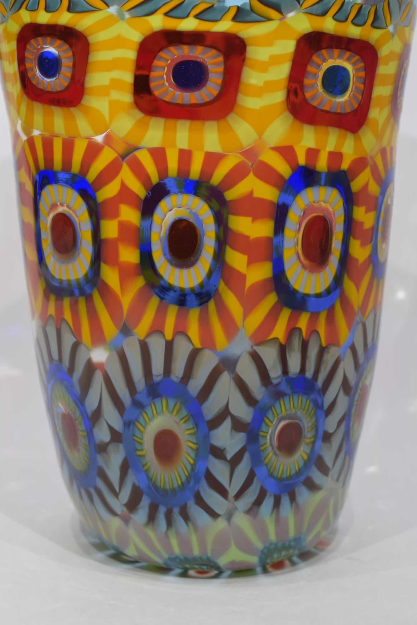Murano Glass Murrine Vase (Art. 11002)