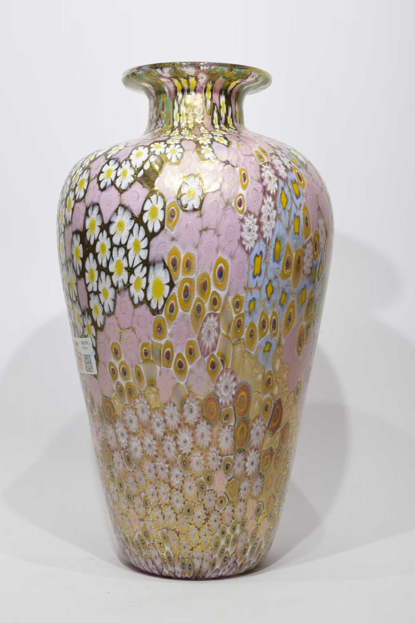 Murrine Vase In Murano Glass - (Art. 11086)