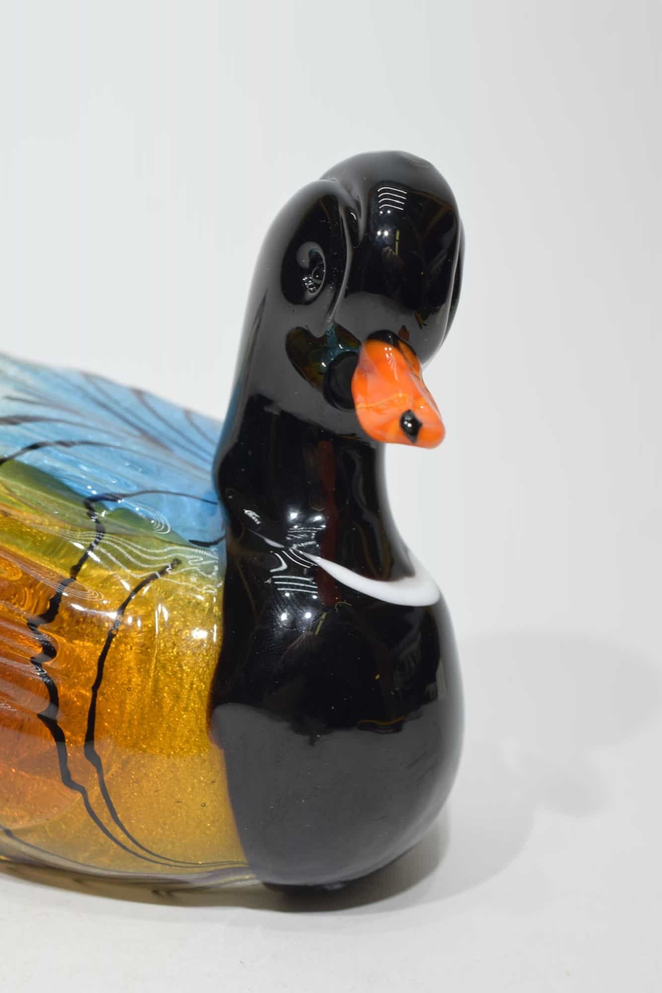animal-duck-glass-Murano-glass-10571