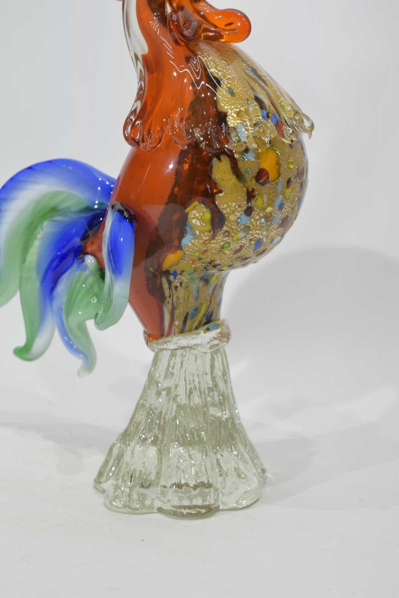 Murano Glass Rooster - Art. (11490)