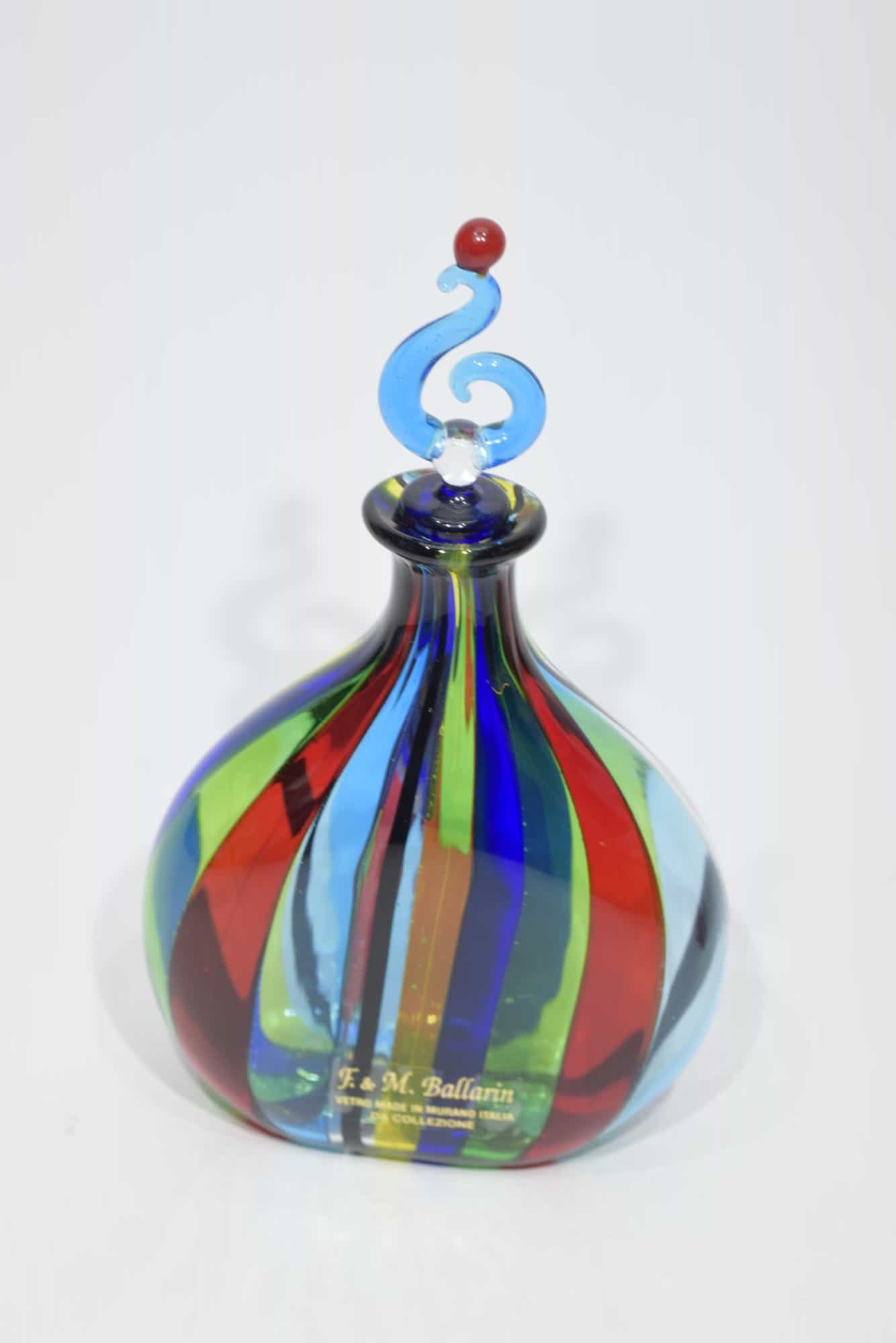 Murano Glass Reed Bottle - (Art. 11771)