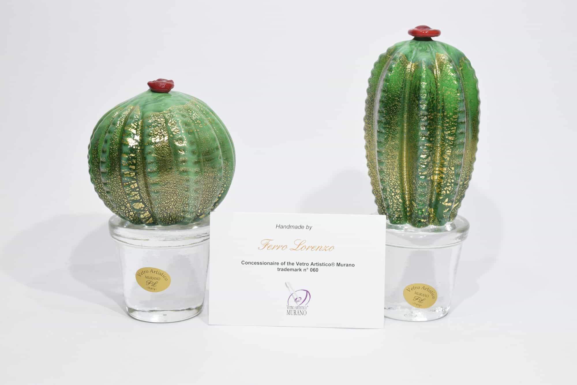 Murano Glass Cactus - (Art.12394)
