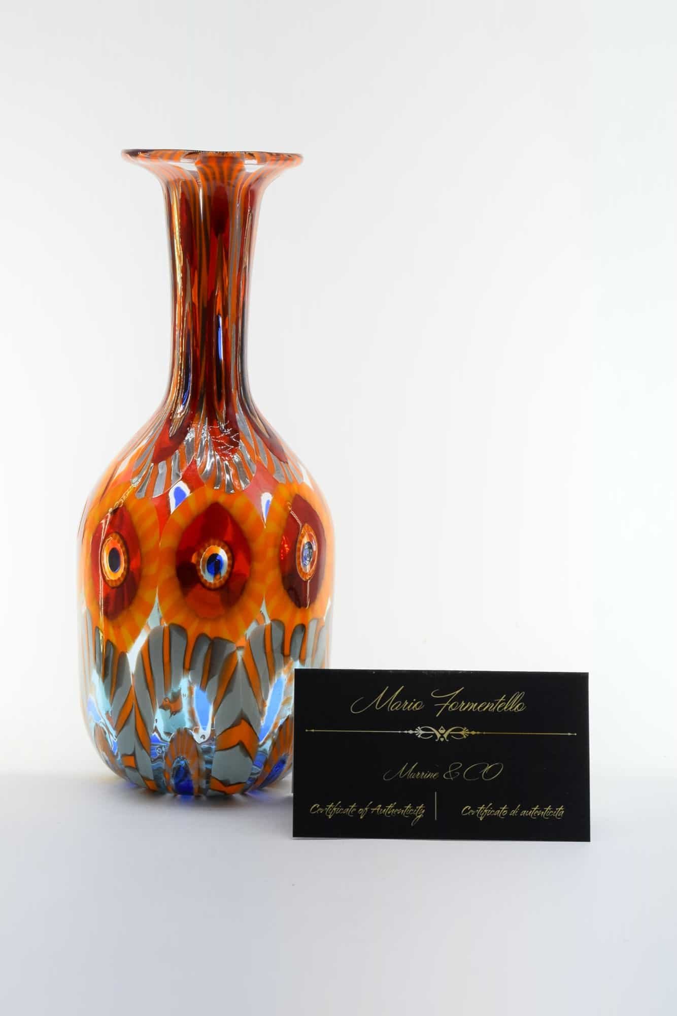 Murrine Vase In Murano Glass (Art. 12878)