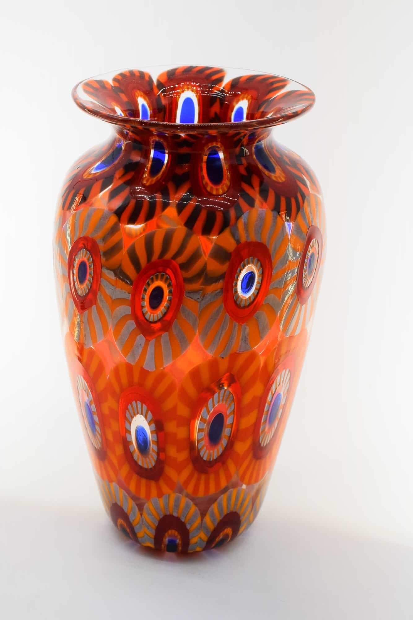 Murrine Vase In Murano Glass (Art. 13215)