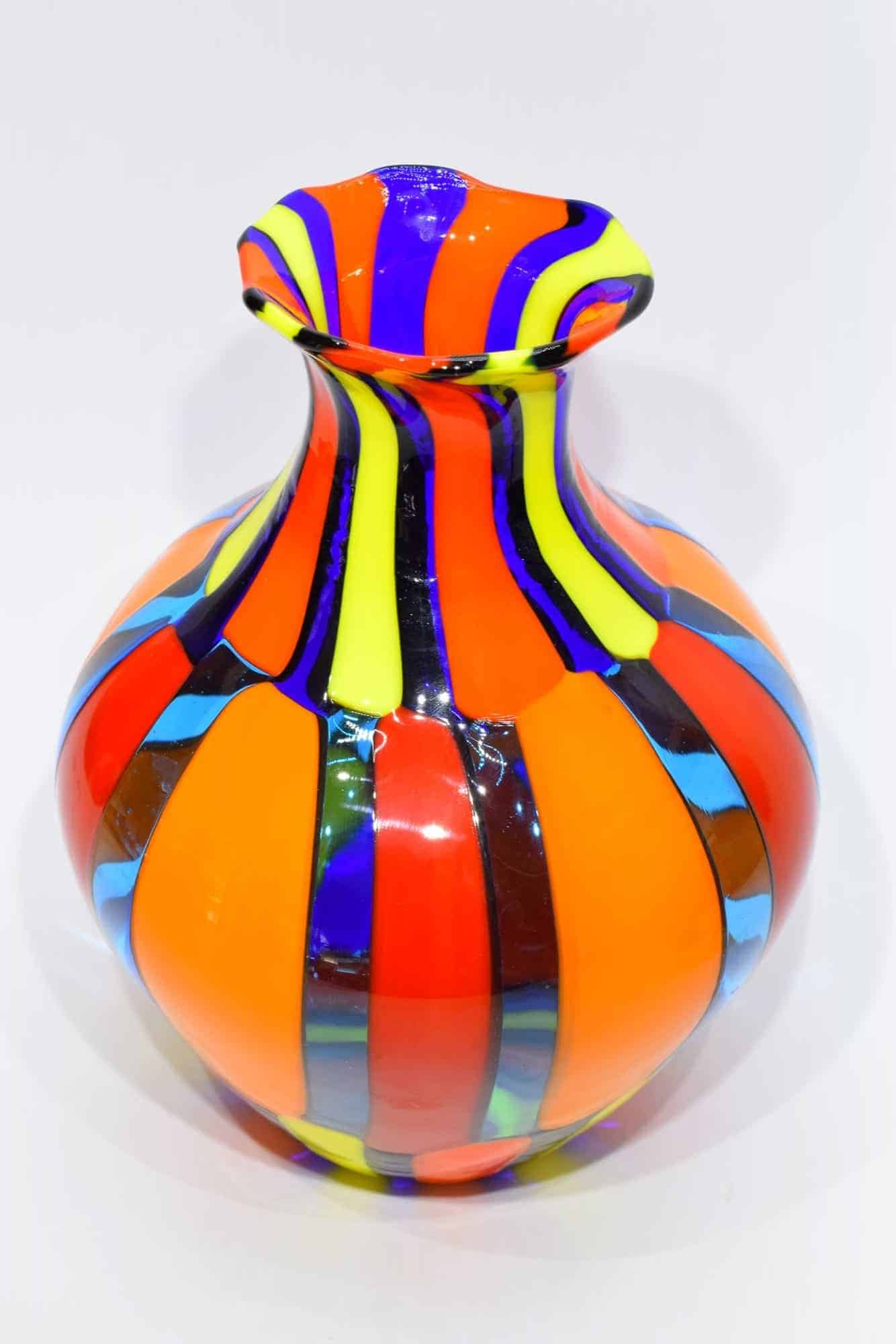 Murano Glass Pezzato Vase - (Art. 31759)