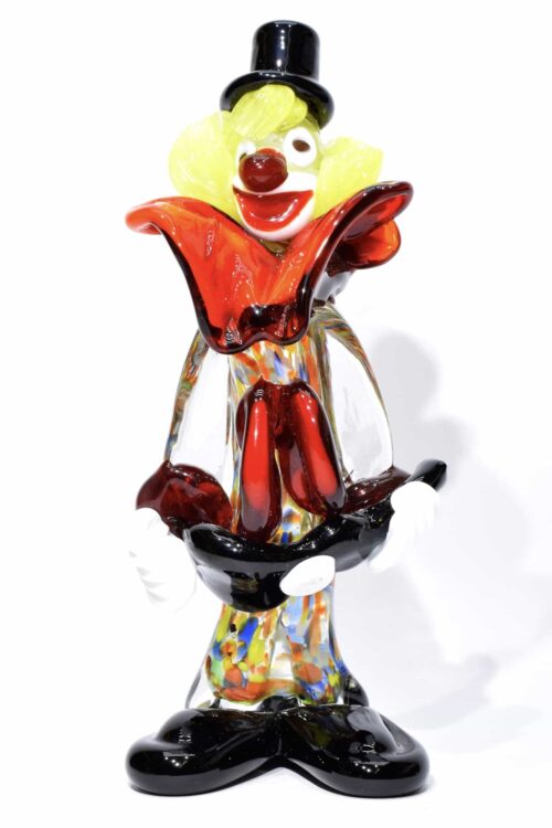 Murano glass clown