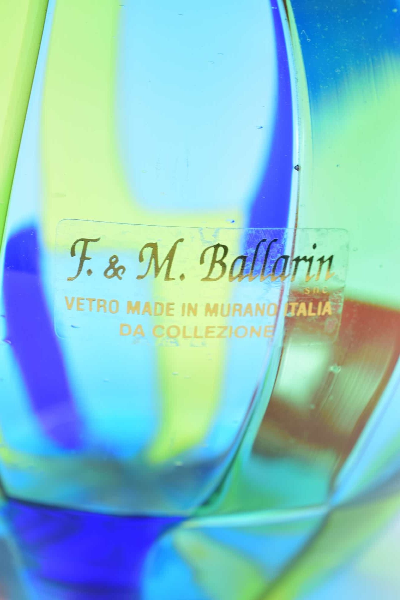 Murano Glass Pezzato Vase - (Art. 7644)