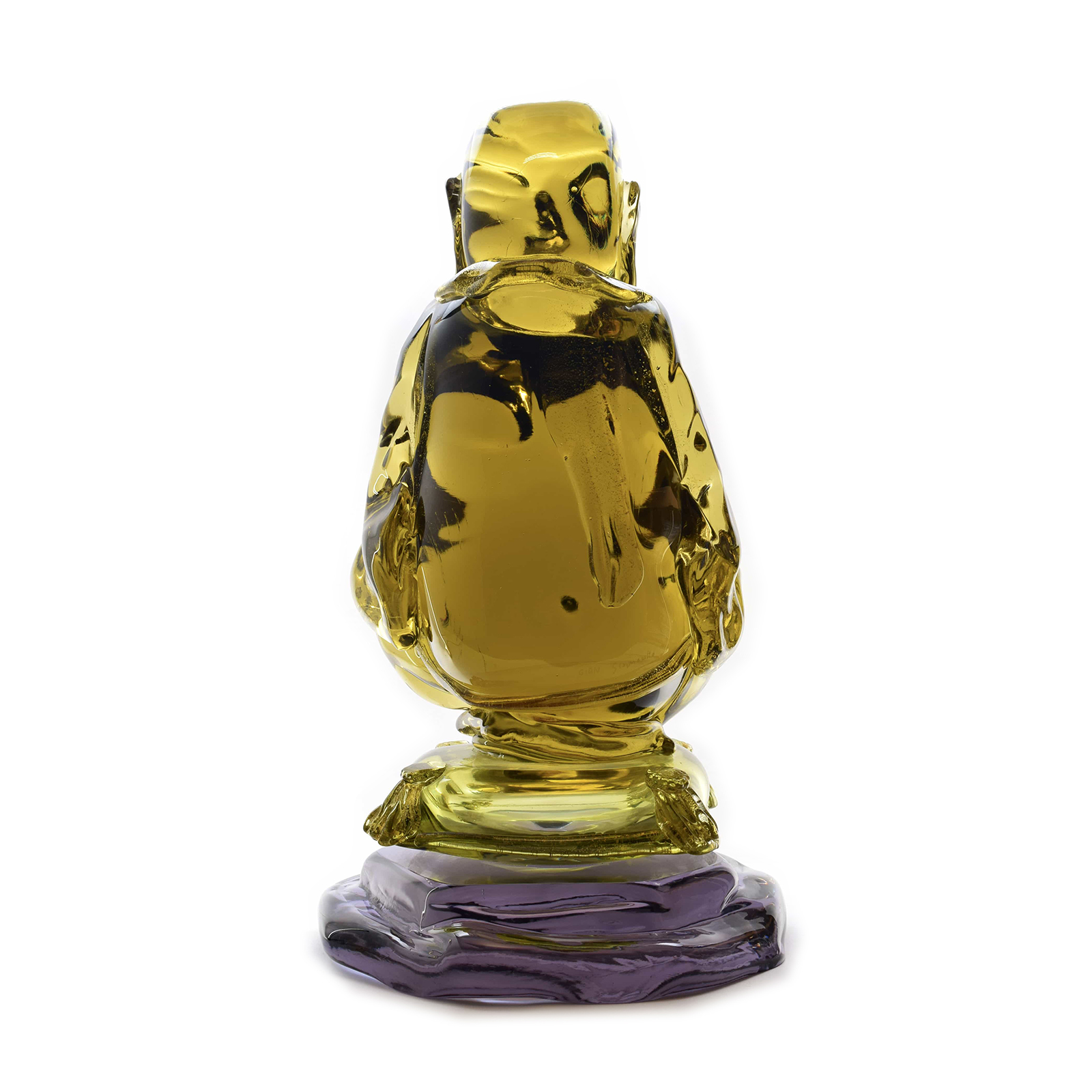 Giancarlo Signoretto Murano Glass Buddha - (Art. 2697)