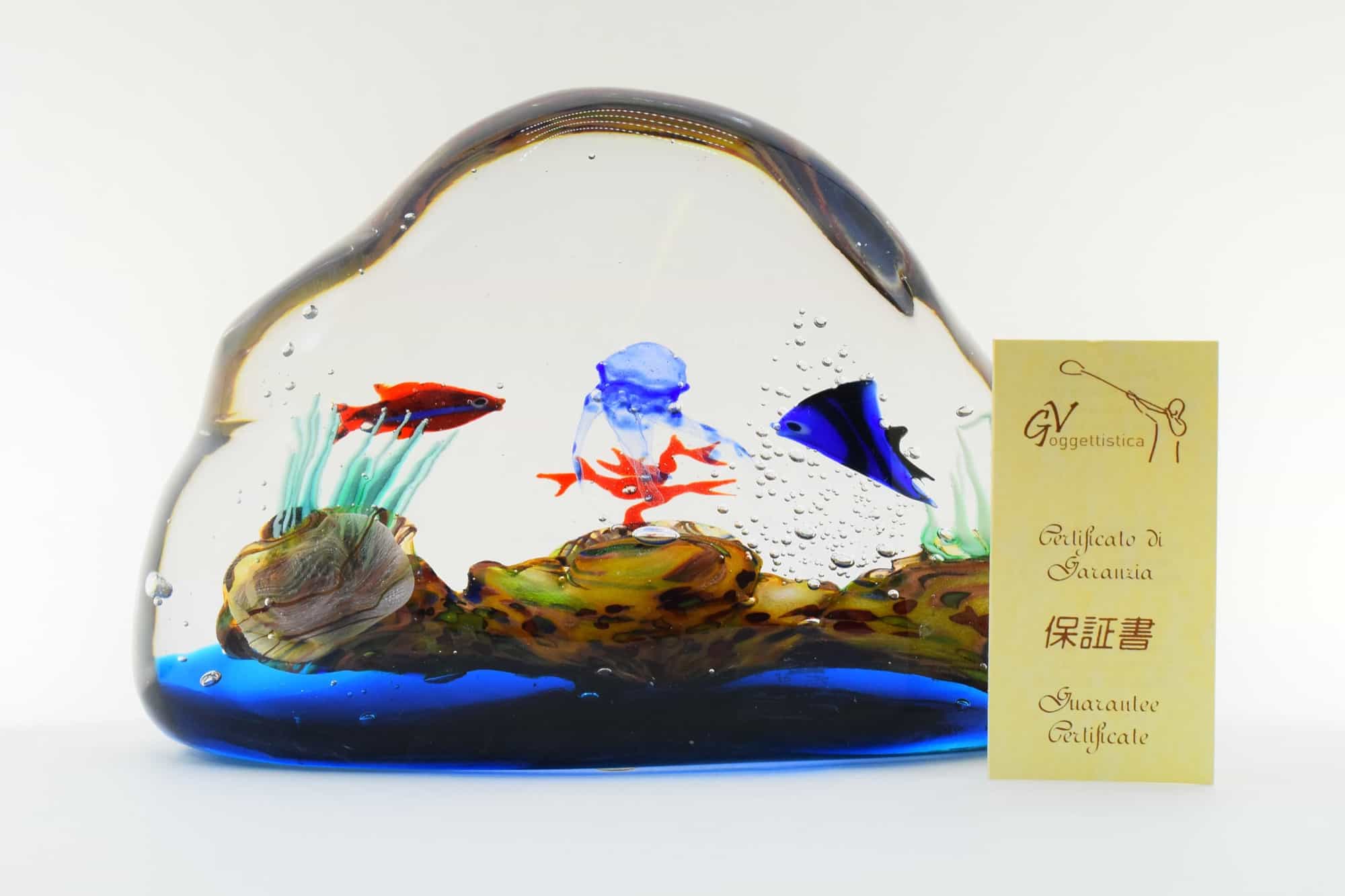 Murano Glass Aquarium - (Art.36436)
