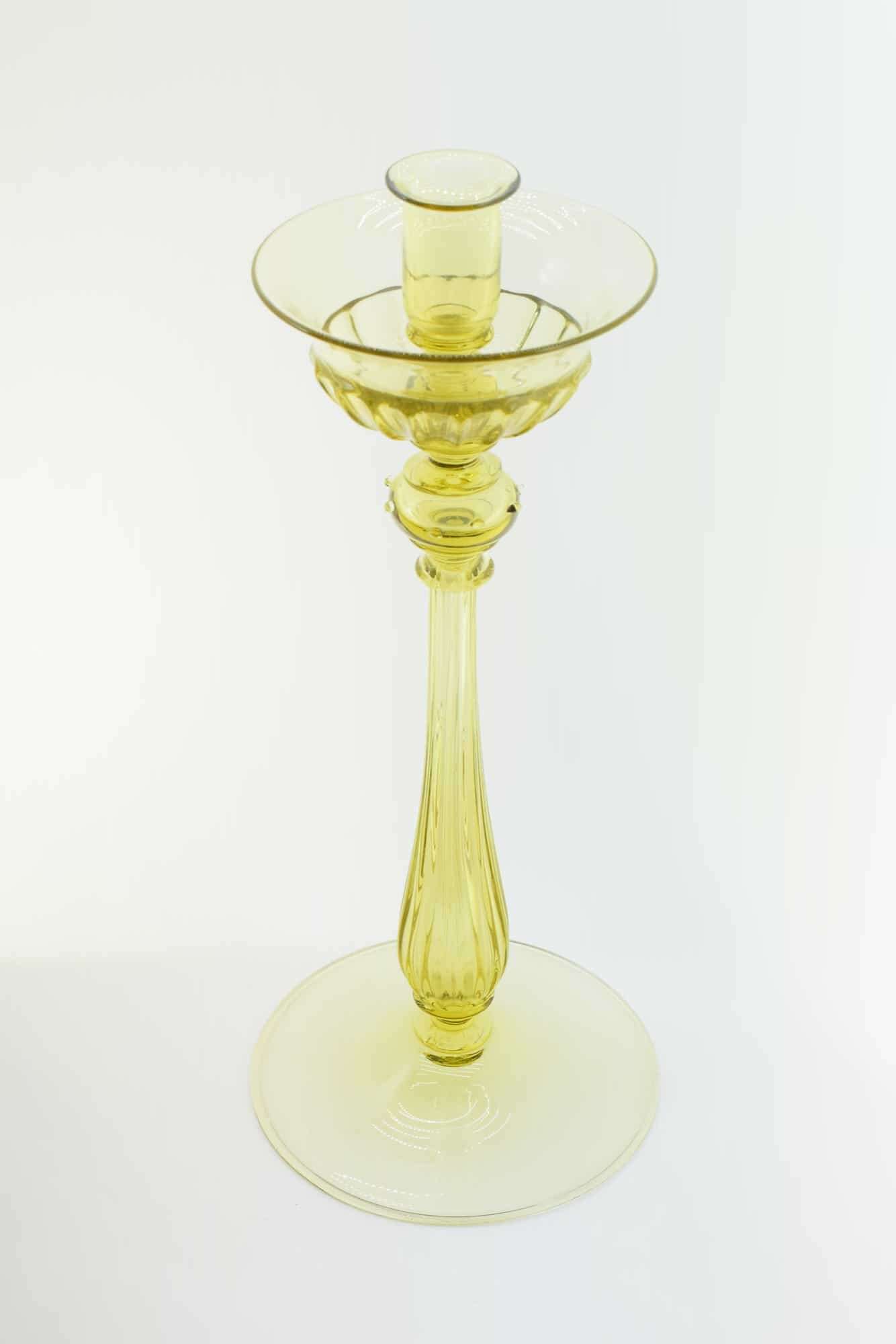 Vittorio Zecchin Murano Glass Candelabra aus den 30er Jahren - (Art. 36929)