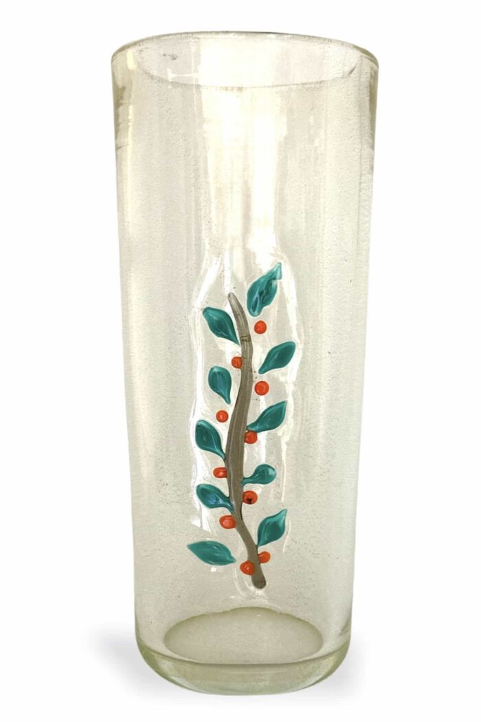 silvana signorotto unique vase in murano glass