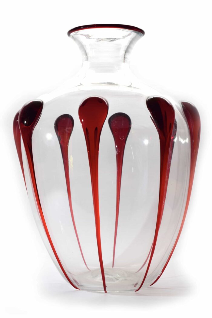vittorio zecchin dripping vase