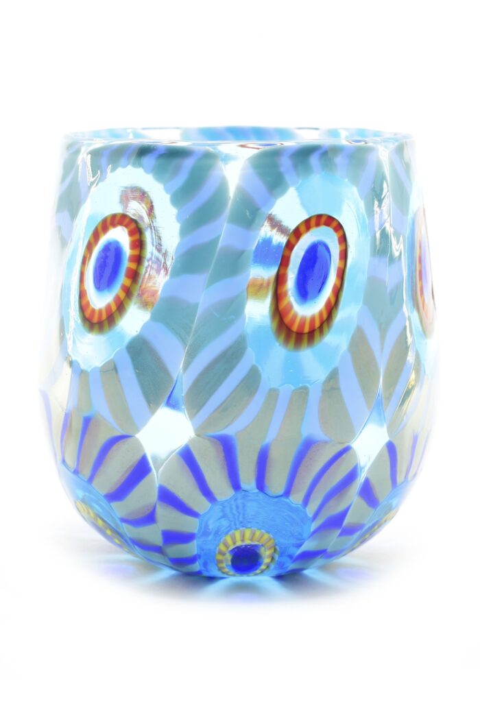 murano glass goblet goto murrine