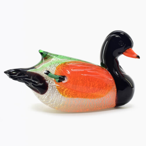 Dario Frare - Mallard animal murano glass signed