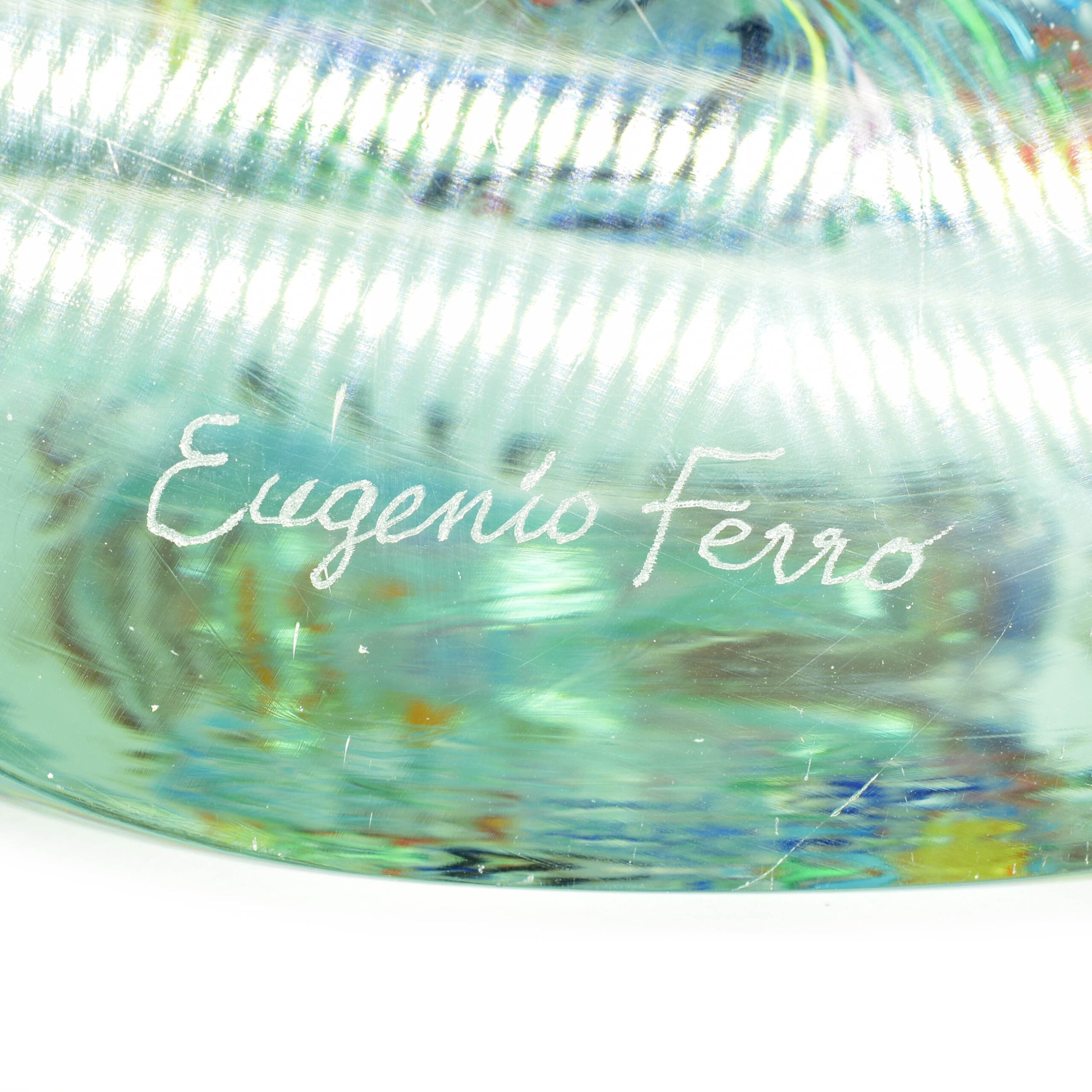 Eugenio Ferro Submerged Vase In Murano Glass - (Art. 41686)