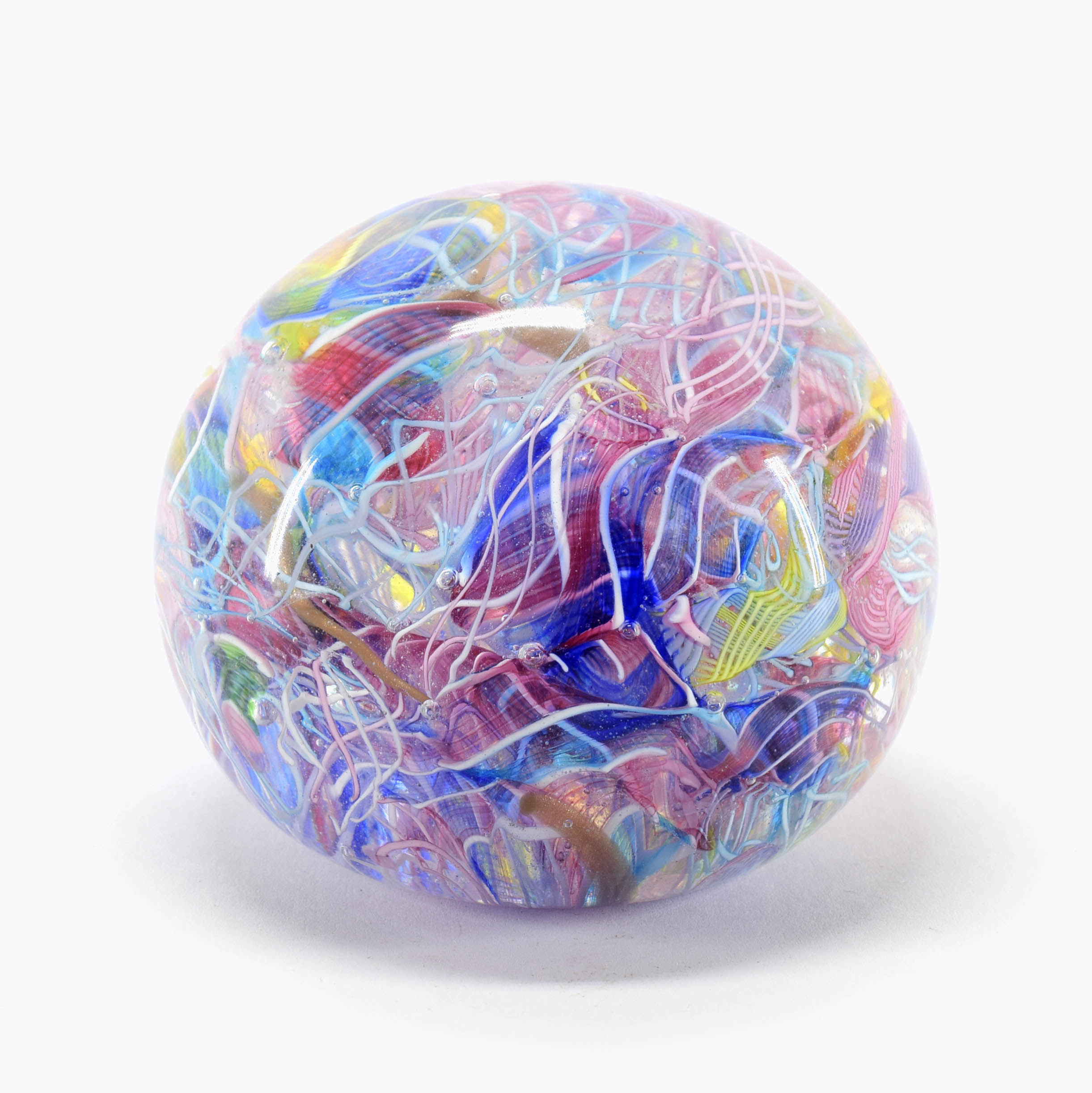 murano glass paperweight